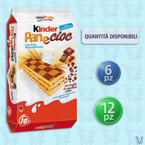 Ferrero kinder panecioc - kinder, 10