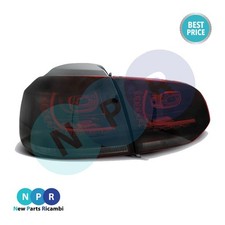KIT POSTMONTAGGIO FARI POSTERIORI A LED ROSSO OSCURATO VOLKSWAGEN GOLF 6 LDVW71