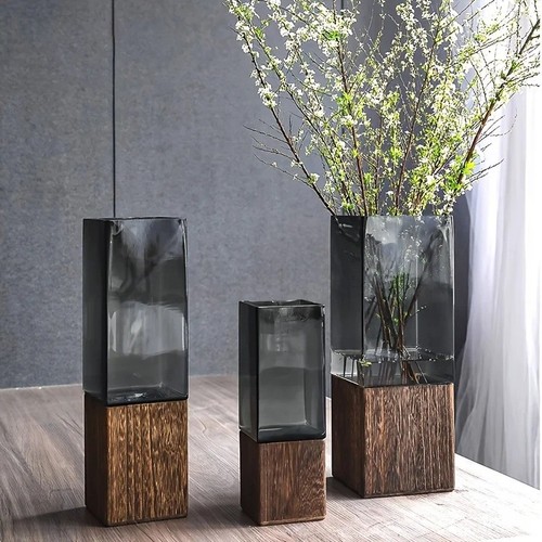 Vaso acrilico nordico - , base