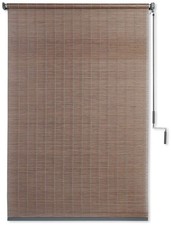 Coolaroo Tenda a Rullo da Esterno a Bacchetta - Finestra Blocco Sole Senza Fili Bli