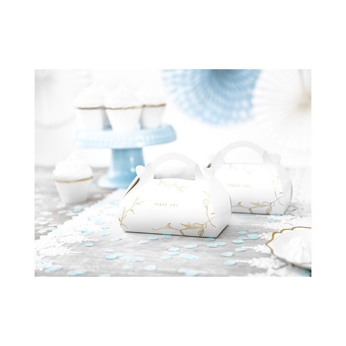 Scatola porta dolci bianco - dolci,