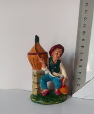 N ) -  Statuina presepe  vintage in pasta