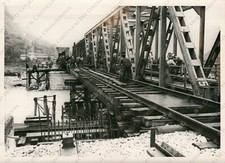 1953 CISMON DEL GRAPPA Valbrenta Primolano Ponte Ferrovia Vicenza Foto 3/16