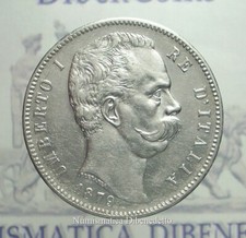 Regno  - Umberto I° -  5 Lire