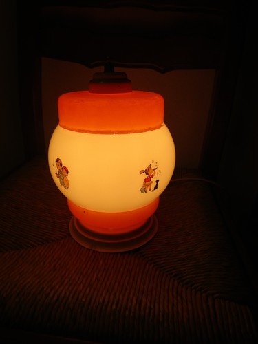 Lampada vintage opalina - lampada,