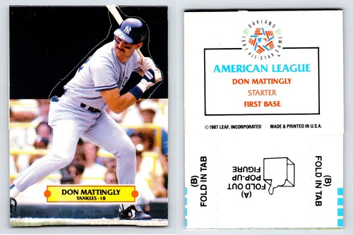 Don mattingly 1987 - mattingly, pop