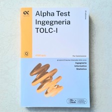 Alpha test ingegneria tolc - alpha, tolc-i