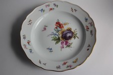 MEISSEN Assiette porcelaine