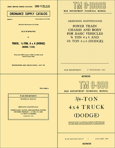 1941 1947 dodge militare - dodge, 4