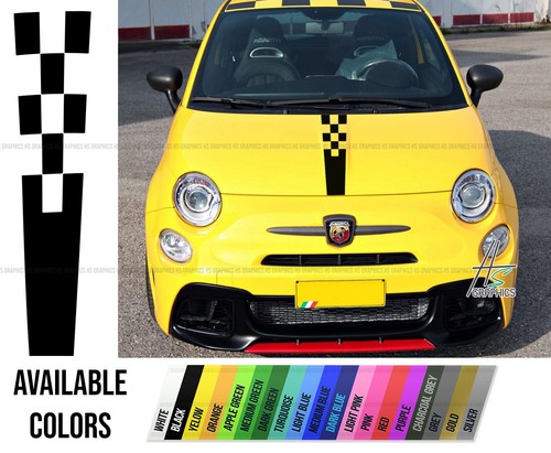 Strisce cofano per fiat 500 - strisce,