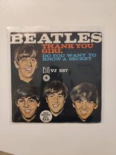 disco 45 giri Beatles Thank