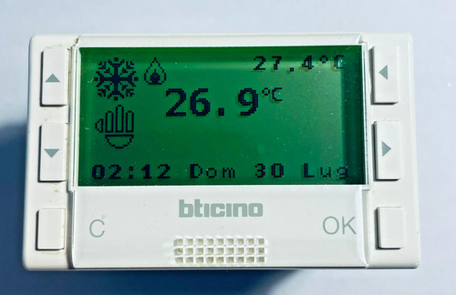 Cronotermostato bticino bianco - cronotermostato,