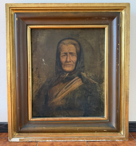 Antico quadro cornice dorata