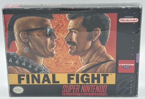 Final fight snes super - snes, (super