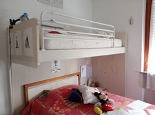 letto singolo a ponte