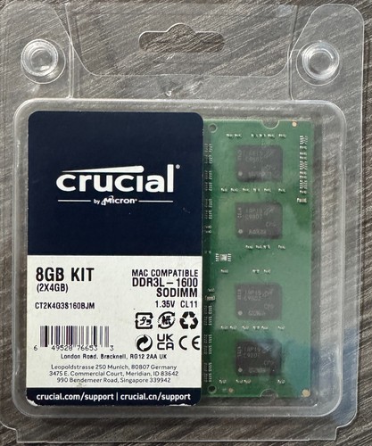 Kit crucial 8gb - kit,