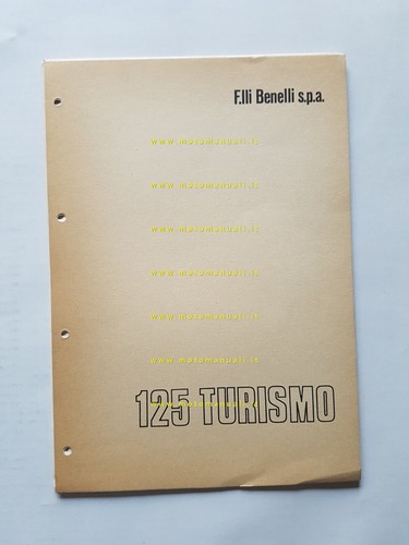 Benelli 125 turismo 1975 - turismo,