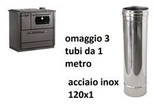 CUCINA STUFA A LEGNA K-LINE