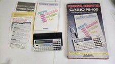 CASIO PB-100 Boxed + Manuals