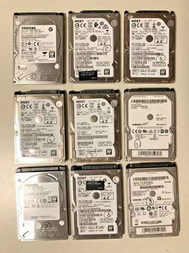 Lotto hard disk - disk, 1tb