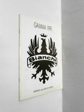 BIANCHI biciclette  catalogo 1991 riservato alla rete di vendita