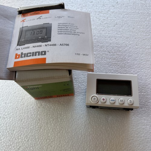 Bticino n4466 programmatore - n4466,