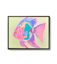 Pesce contemporaneo 11x14