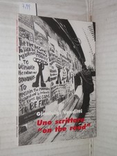 UNO SCRITTORE ON THE ROAD Gianluigi Venditti 1999 libro letteratura saggistica