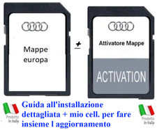 ✔️Guida AGGIORNAMENTO AUDI MMI 3G HIGH/PLUS/BASIC NAVIGATORE E MAPPE EUR. 23/24