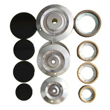 KIT 4 BRUCIATORI + ANELLI + PIATTELLI STAR