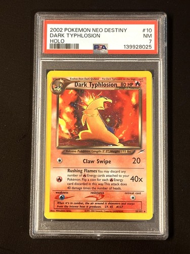 Dark typhlosion holo rare - dark,