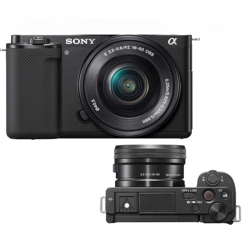 Sony alpha e10 fotocamera - sony, zv-e10