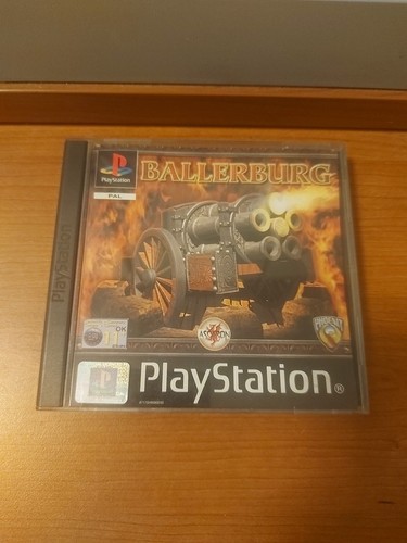 Ps1 ballerburg playstation - ps1,