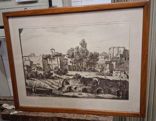Antica acquaforte incisione - antica,