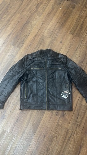 Giacca pelle uomo