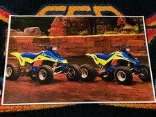 🏁 POSTER SUZUKI QUAD RACER