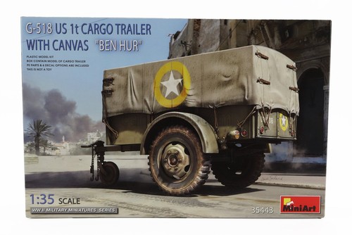 Miniart trailer rimorchio - miniart,