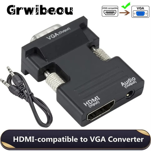 Hdmi compatible vga converter - hdmi-compatible,