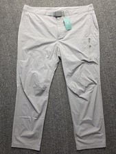 Pantaloni da pesca estuario uomo meridionali nuovi con etichette taglia 36-S grigio ancora 39x28 vendita al dettaglio $119
