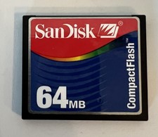 SanDisk SDCFB Compact Flash 64