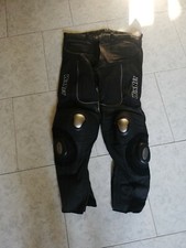 Pantoni Moto In Pelle Con Protezione Tg4xl larg. Vita 50cm lung. 104cm