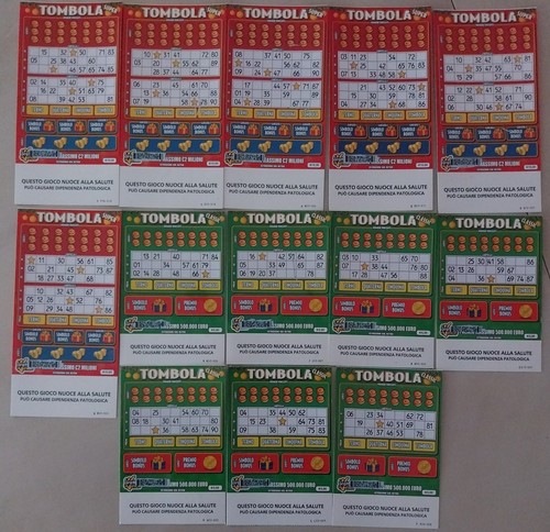 Gratta vinci tombola 13 - tombola,