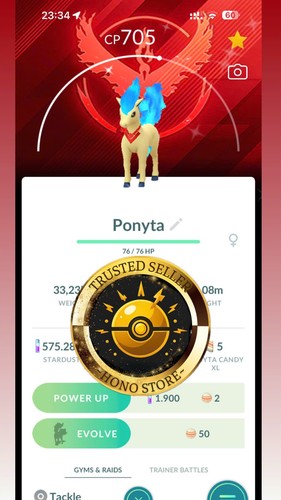 Pokémon ponyta lucido che - g0,