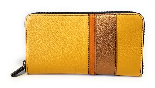 Portafoglio pelle con zip - portafoglio,