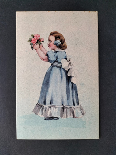 Cartolina bambina serie cpl - cartolina,