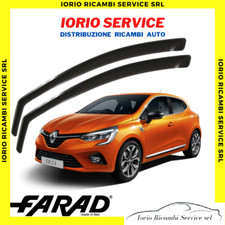 DEFLETTORI ARIA per RENAULT CLIO 5 V 5p 2019> FARAD fumè ANTITURBO ANTIVENTO