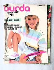 Burda Moda per piccini con cartamodelli: primavera estate