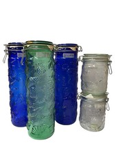 5 BARATTOLI ERMETICI DA CUCINA
