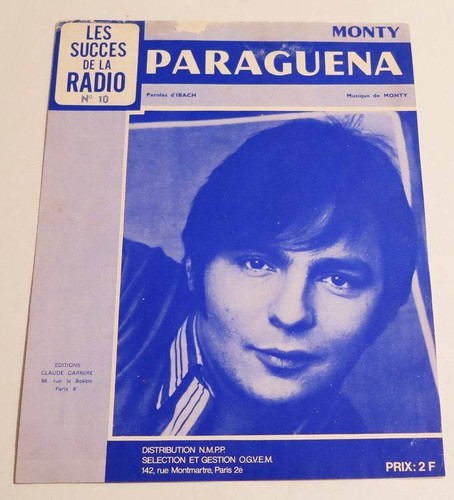 Partition vintage sheet music