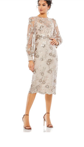 Mac duggal 70237 abito midi - 70237,